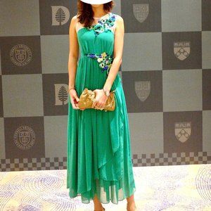 Handmade Emerald Dress (Gorgeous!)